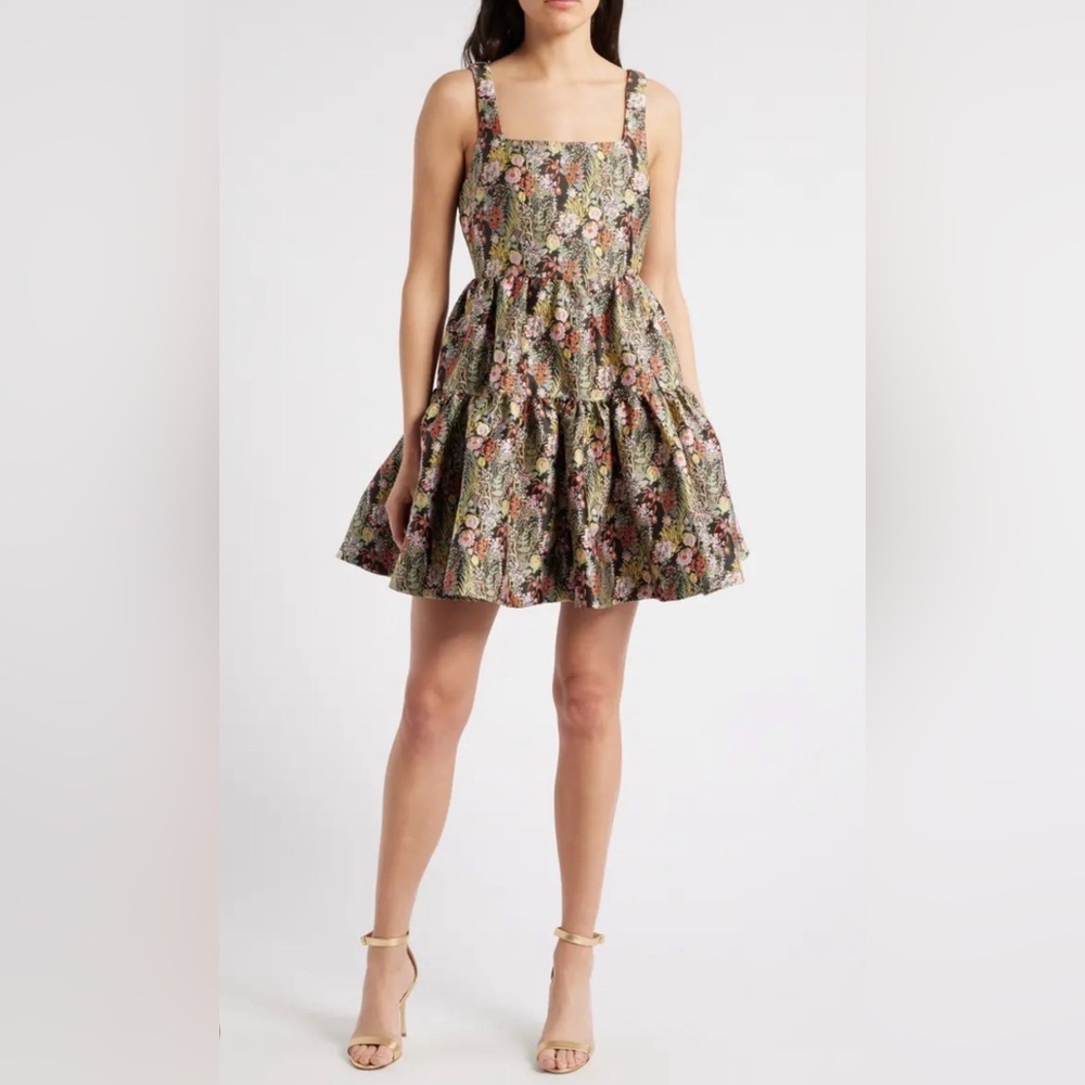Garden Brocade Fit & Flare Minidress
Chelsea28